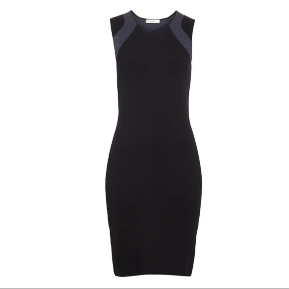 NEW VINCE BLACK SLEEVELESS SWEATER DRESS - Picture 9 of 9